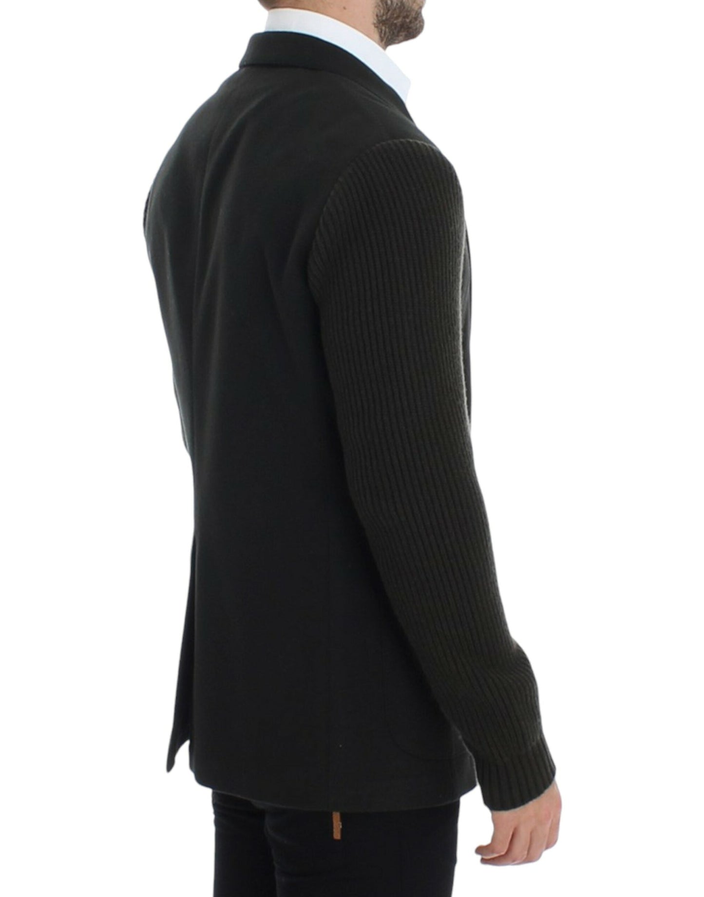 Dolce & Gabbana Green cashmere two button Men's blazer