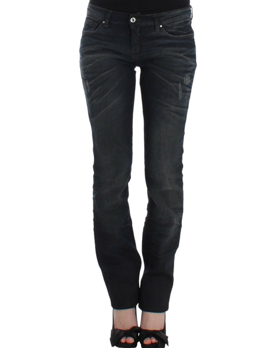 Costume National Blue skinnny leg Women's jeans