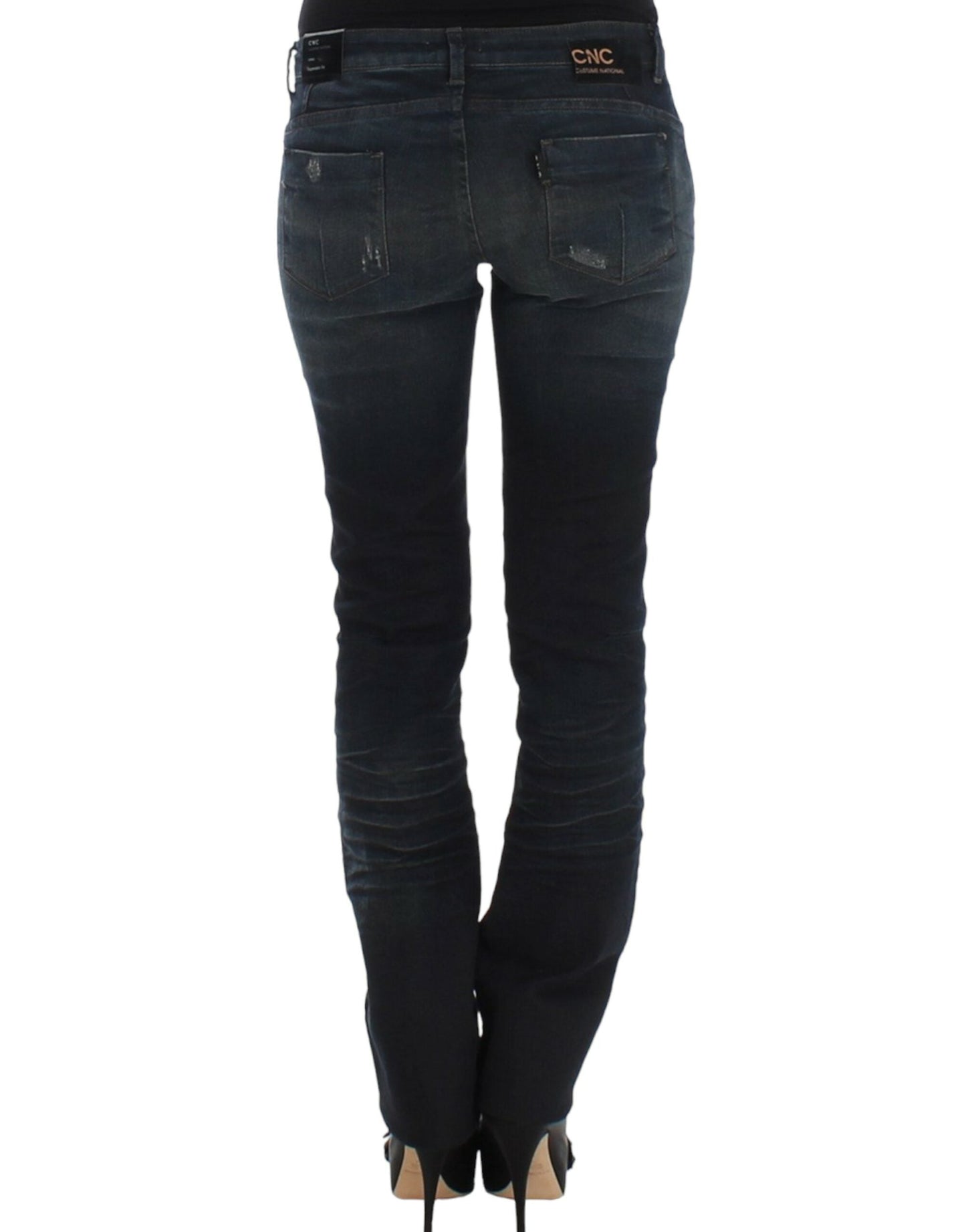 Costume National Blue skinnny leg Women's jeans