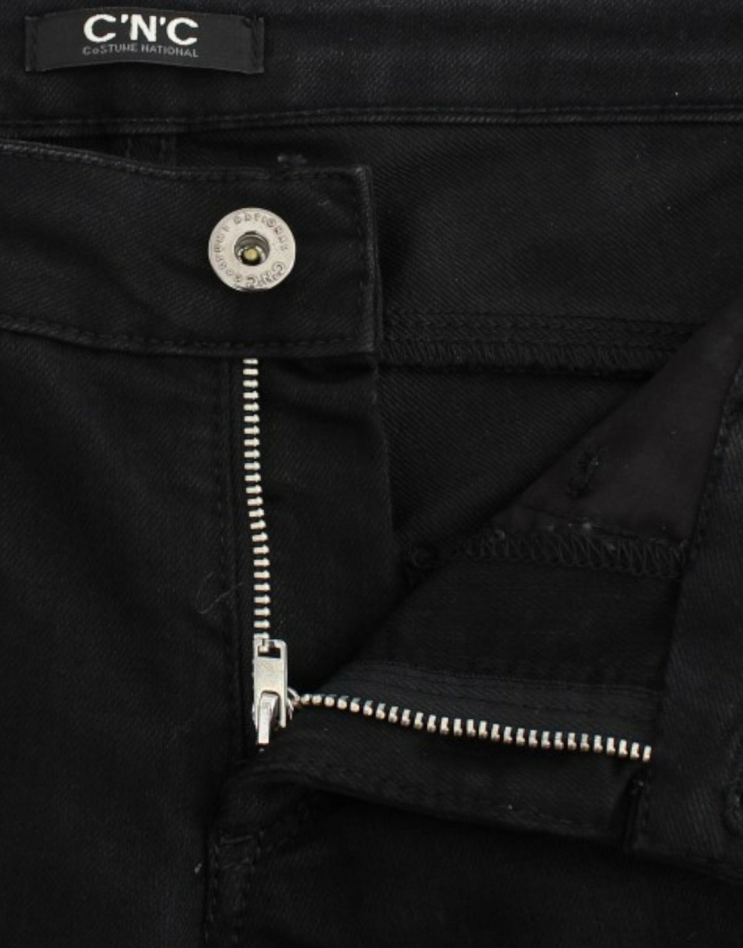 Costume National Black straight leg Women's jeans