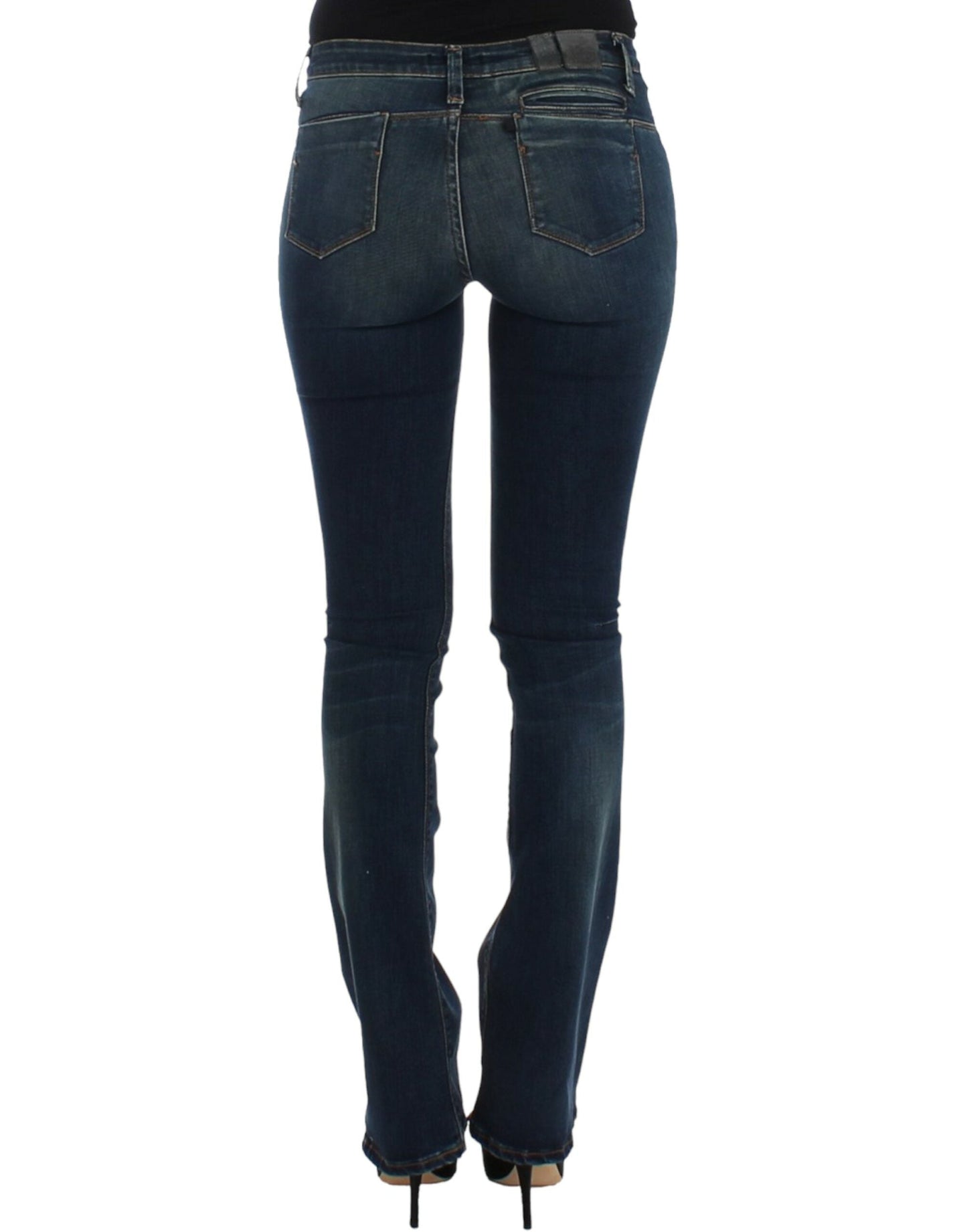 Costume National Blue straight leg Women's jeans