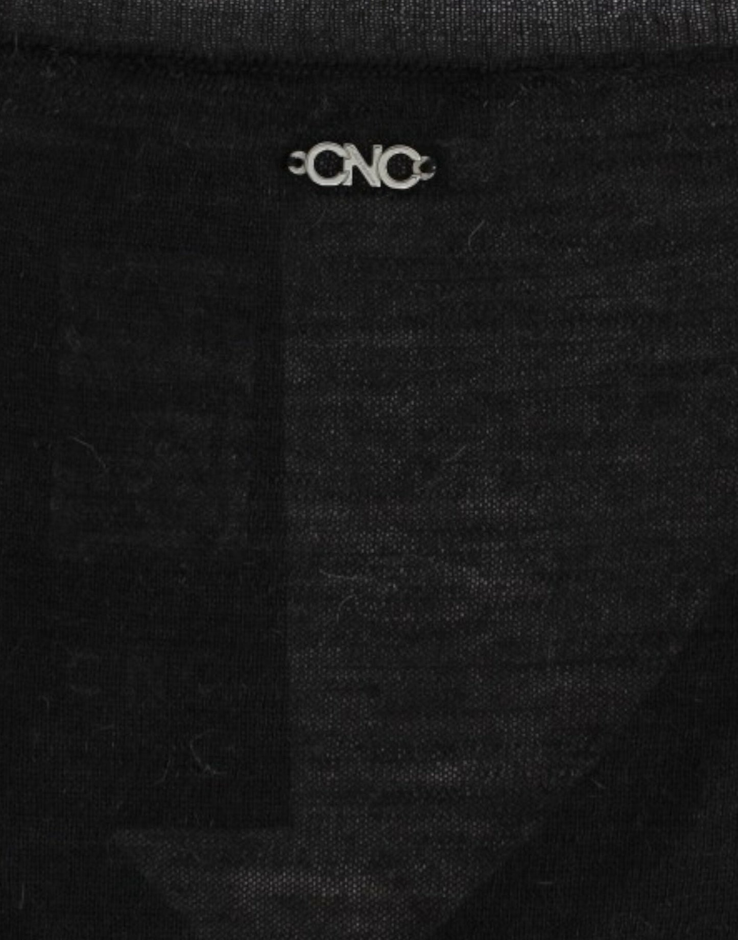 Costume National Black V-neck lightweight Women's sweater