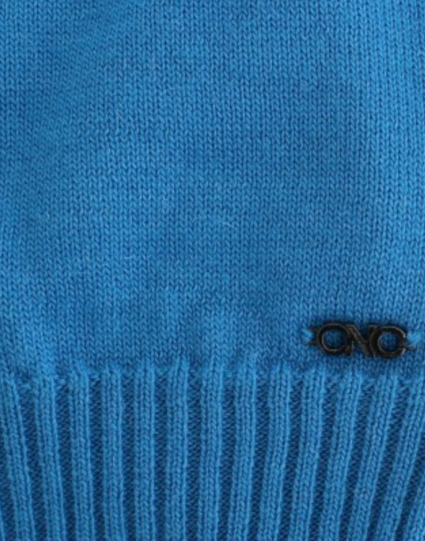 Costume National Blue scoopneck Women's sweater