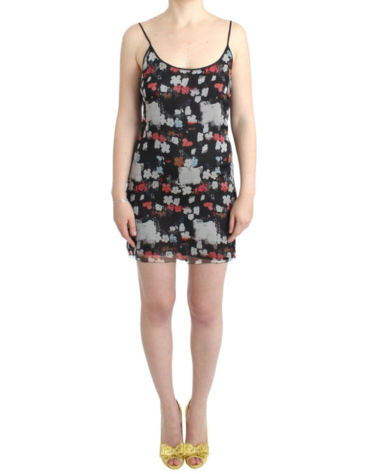 Costume National Floral silk mini Women's dress