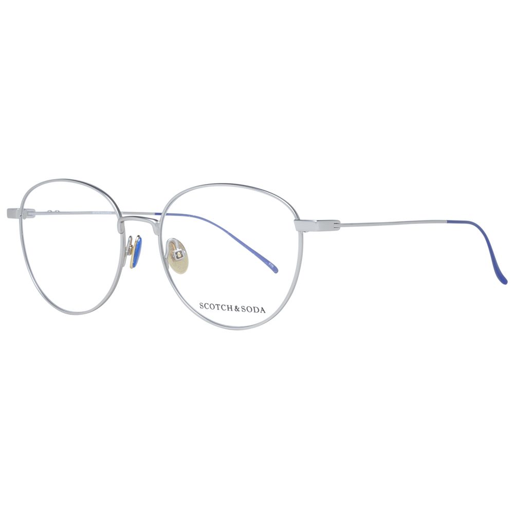 Scotch & Soda Silver Metal Glasses Women's (Frames)