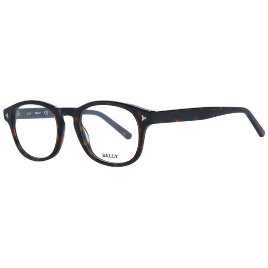 Bally Brown Plastic Glasses Men's (Frames)