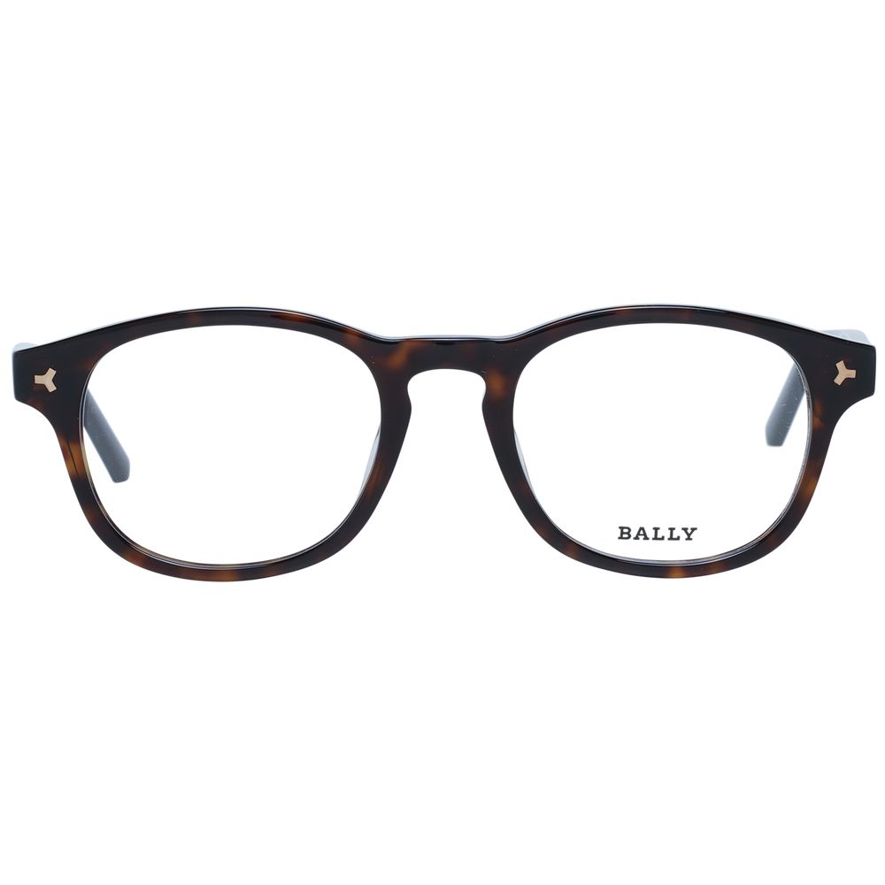Bally Brown Plastic Glasses Men's (Frames)