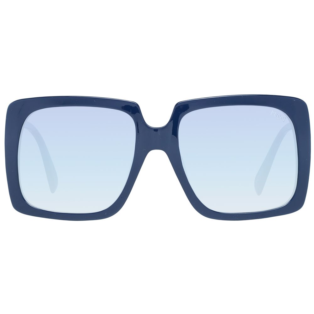 Emilio Pucci Blue Plastic Women's Sunglasses