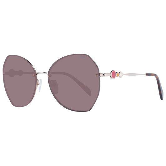 Emilio Pucci Rose Gold Metal Women's Sunglasses