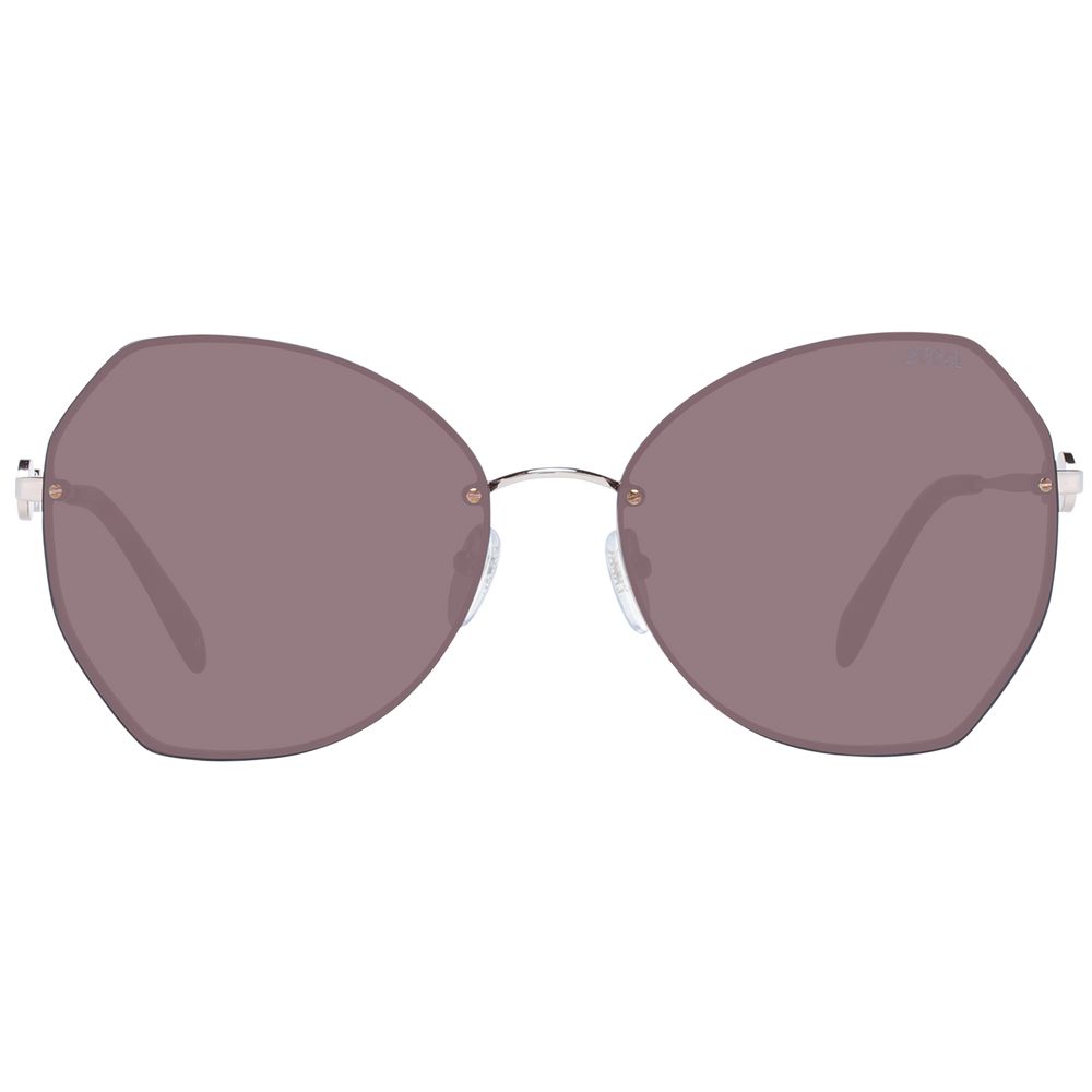 Emilio Pucci Rose Gold Metal Women's Sunglasses