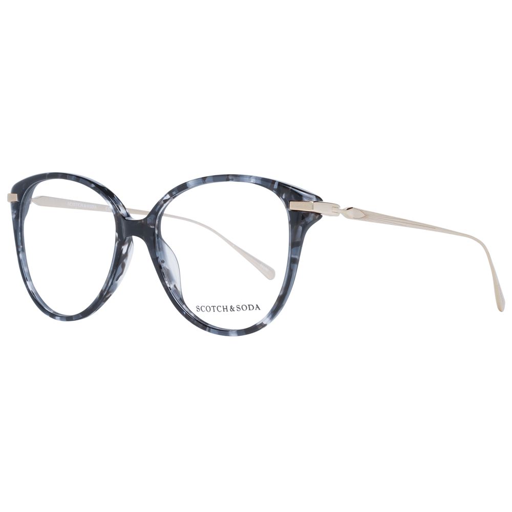 Scotch & Soda Black Acetate Glasses Women's (Frames)