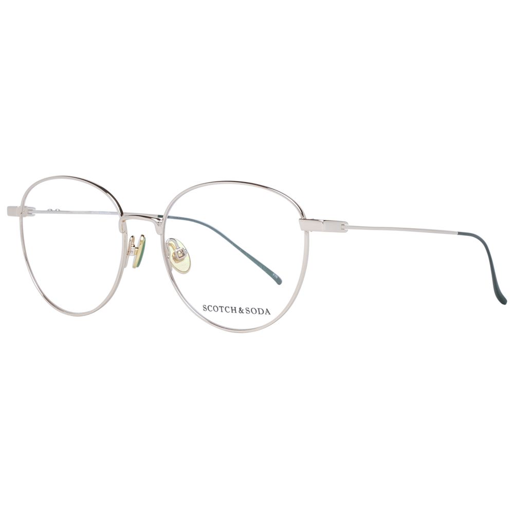 Scotch & Soda Gold Metal Glasses Women's (Frames)