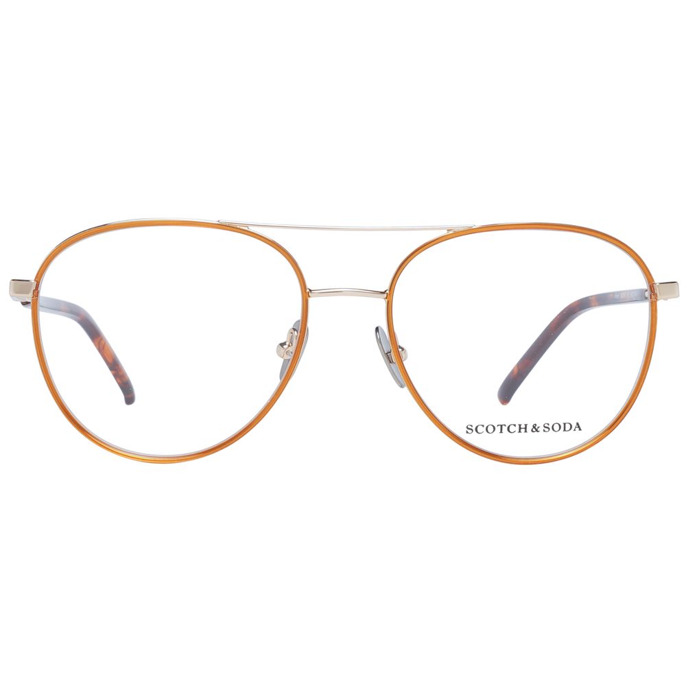 Scotch & Soda Gold Metal Glasses Men's (Frames)