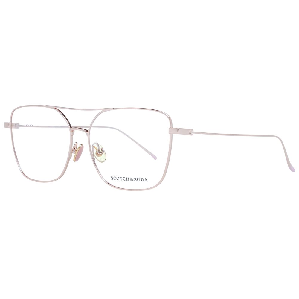 Scotch & Soda Gold Metal Glasses Women's (Frames)