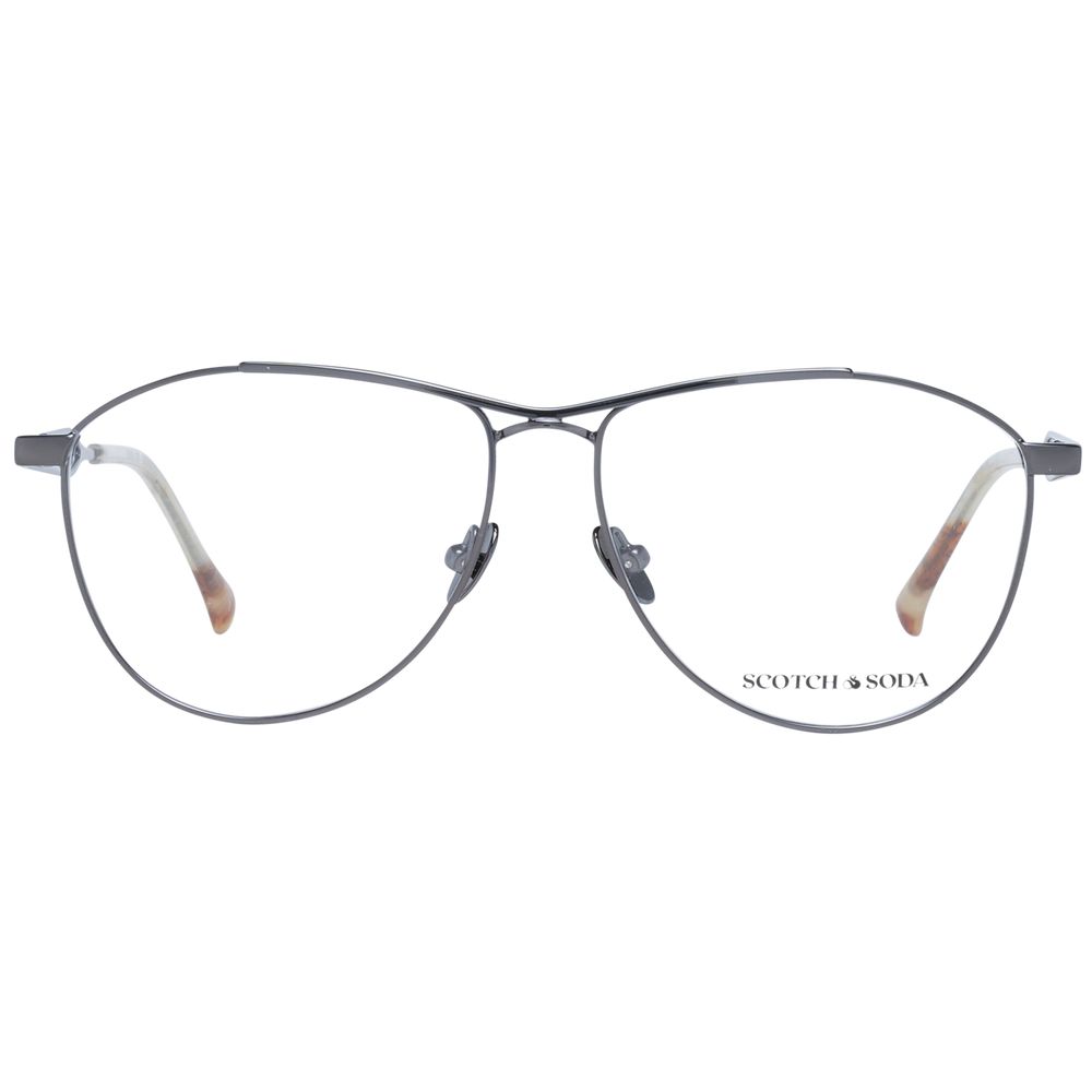 Scotch & Soda Gray Metal Glasses Men's (Frames)