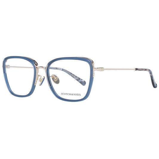 Scotch & Soda Blue Metal & Plastic Glasses Women's (Frames)