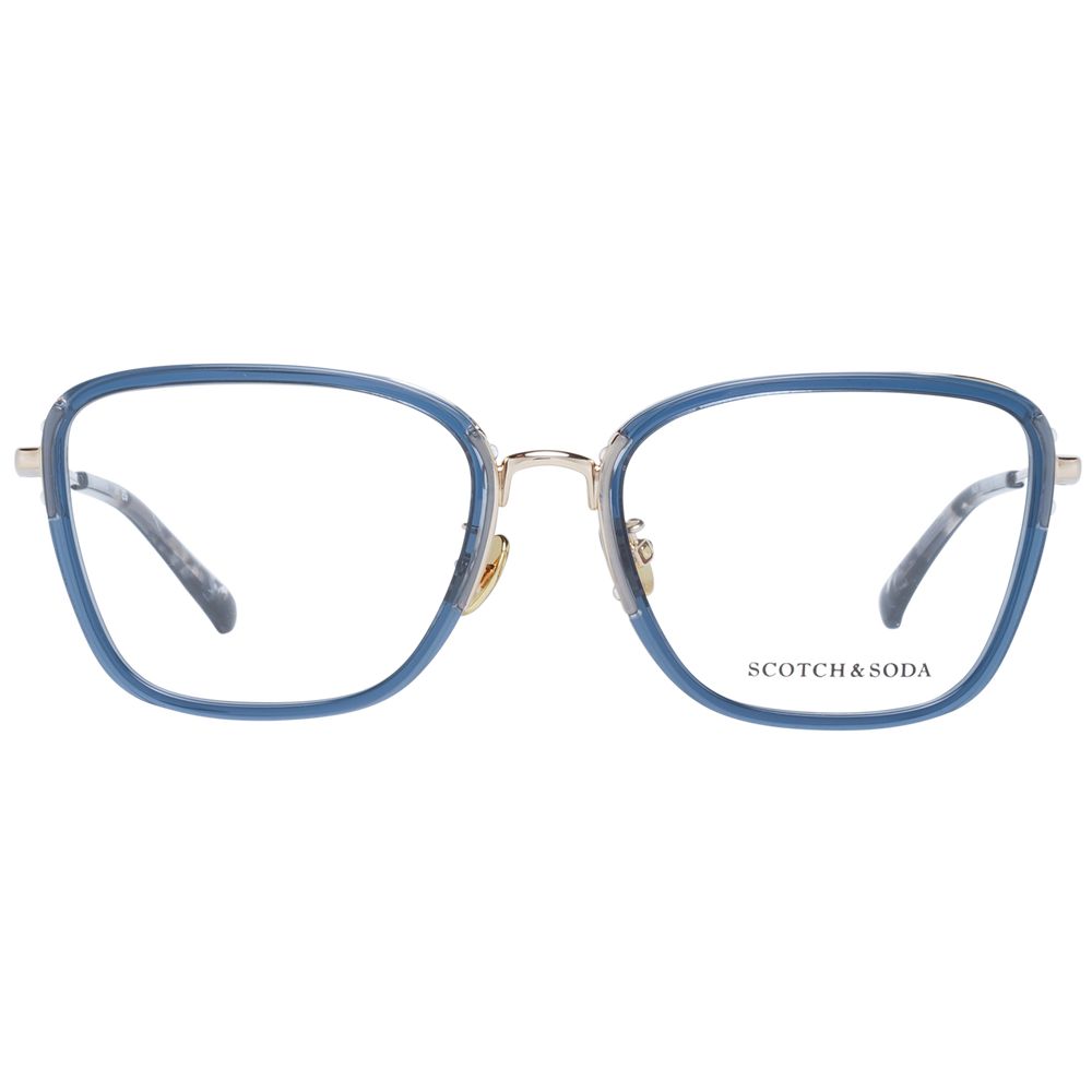 Scotch & Soda Blue Metal & Plastic Glasses Women's (Frames)