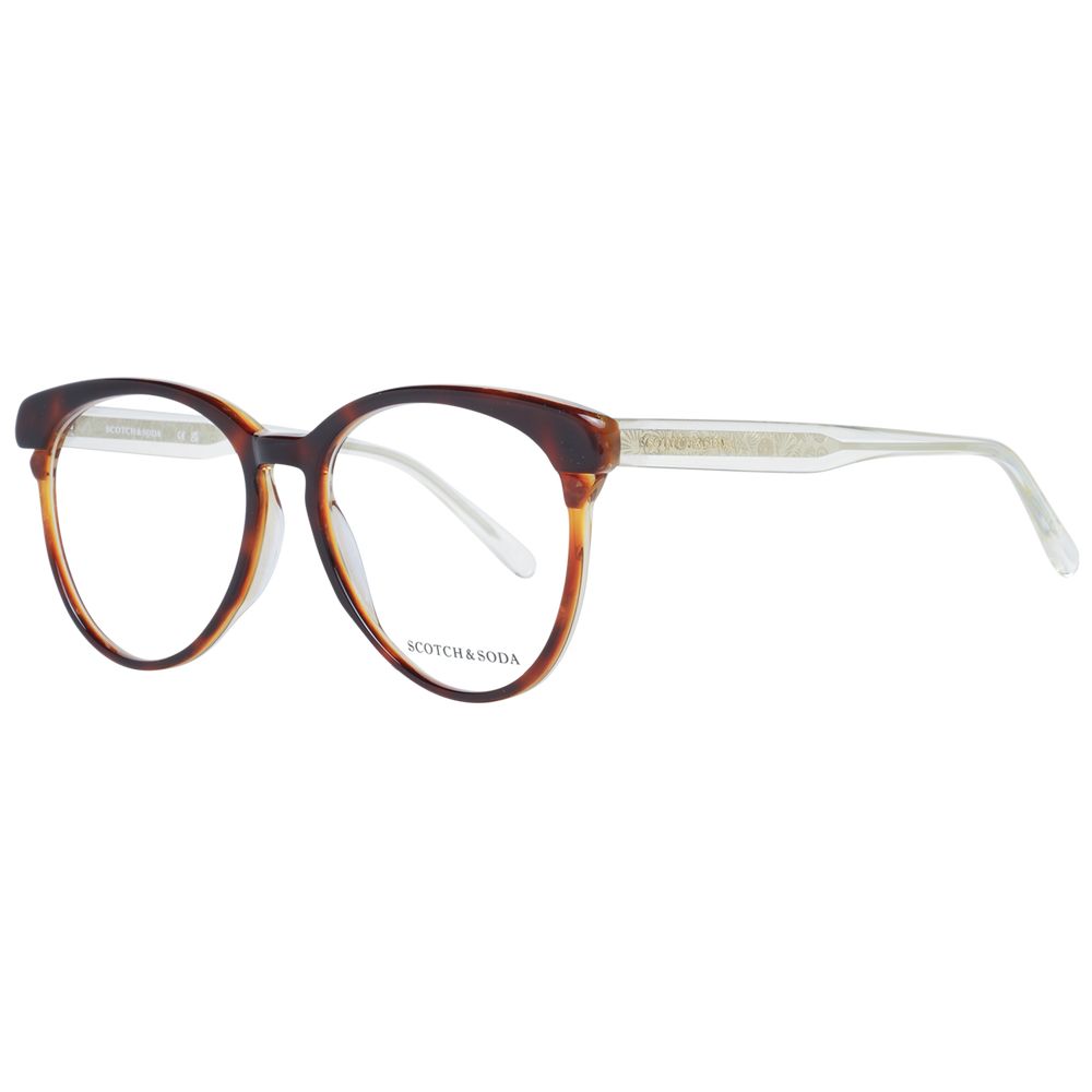 Scotch & Soda Brown Plastic Glasses Women's (Frames)