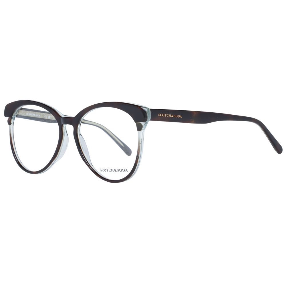 Scotch & Soda Brown Plastic Glasses Women's (Frames)