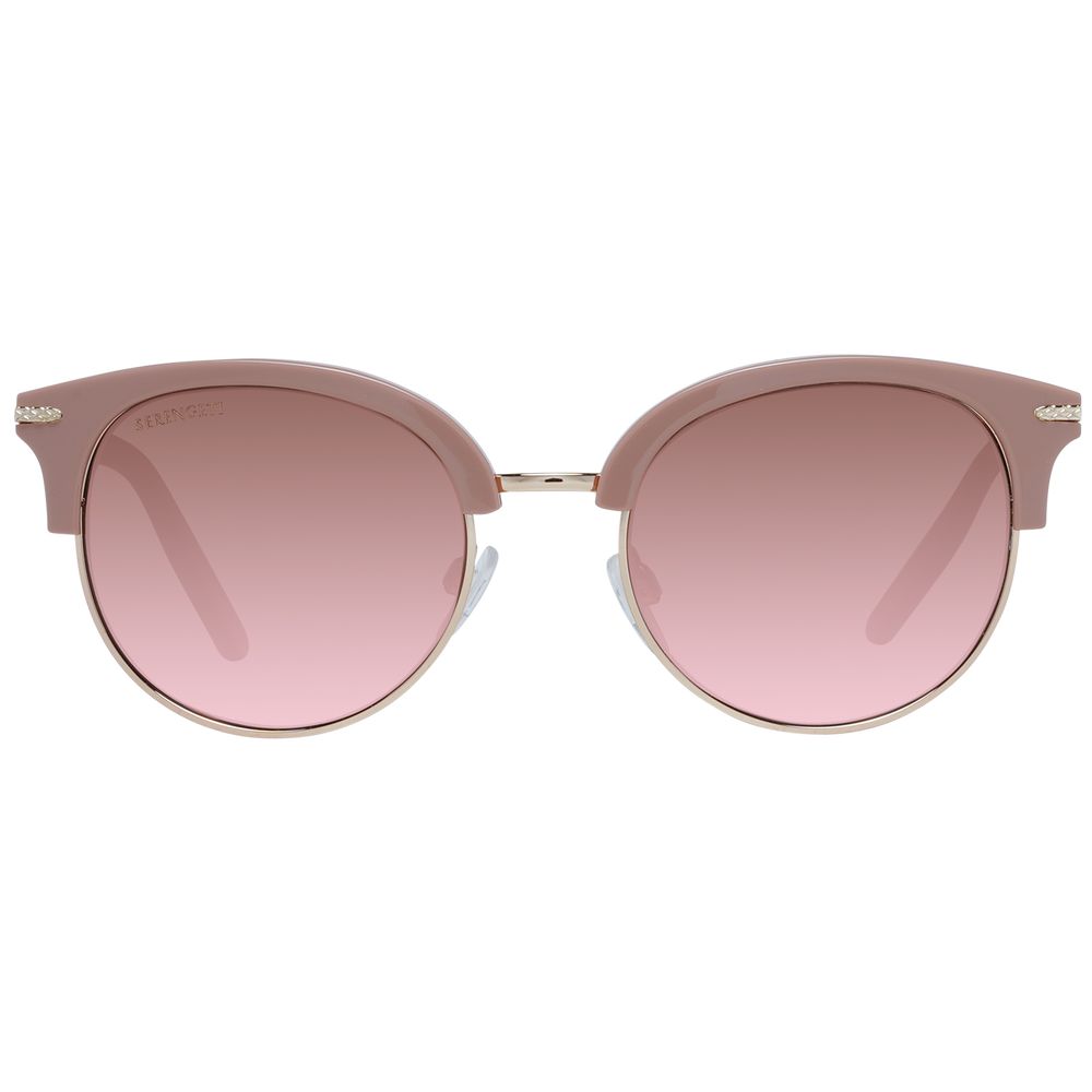 Serengeti Pink Acetate & Metal Women's Sunglasses