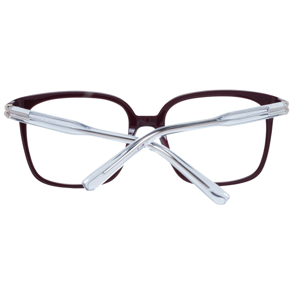 Bally Burgundy Plastic Glasses Women's (Frames)