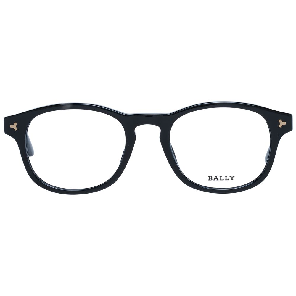 Bally Black Plastic Glasses Men's (Frames)