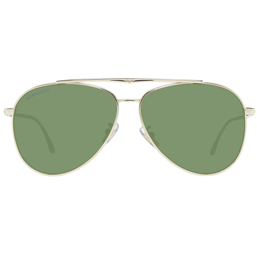 Longines Gold Metal Men's Sunglasses