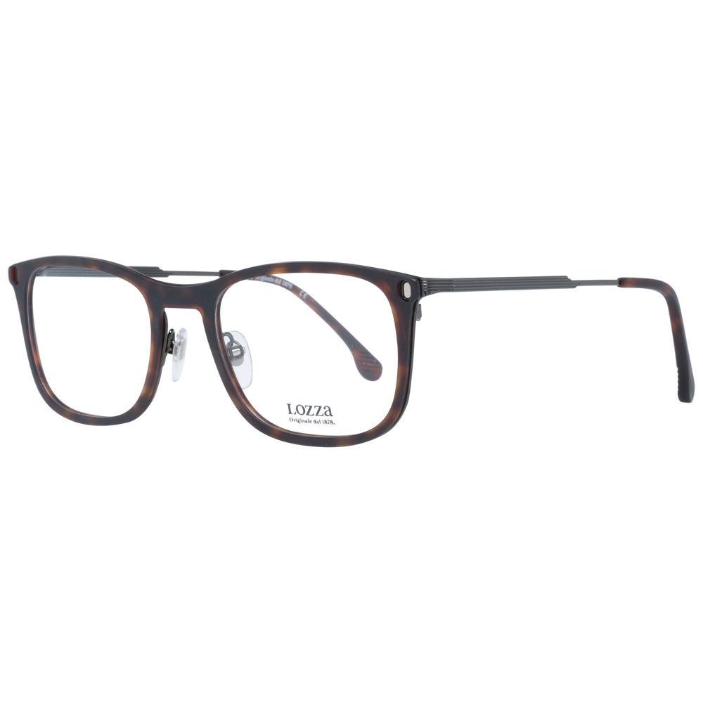 Lozza Brown Metal & Plastic Glasses Men's (Frames)