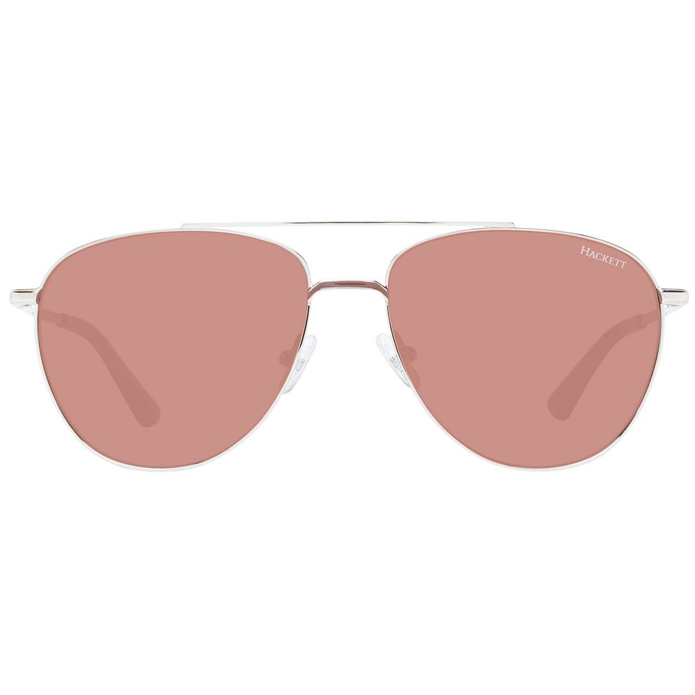 Hackett Gold Stainless Steel Men's Sunglasses