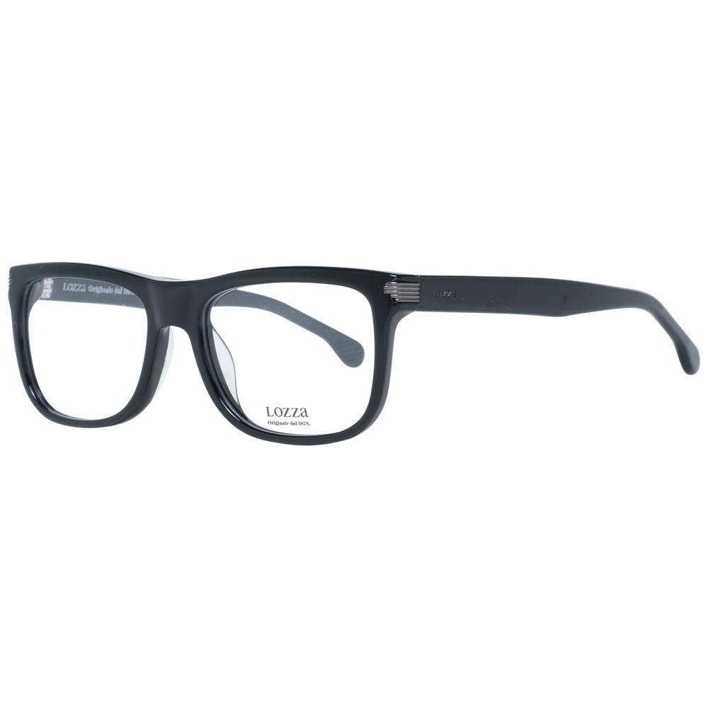 Lozza Black Plastic Glasses Men's (Frames)