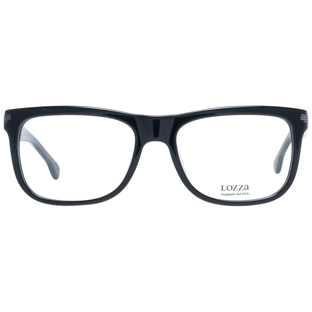 Lozza Black Plastic Glasses Men's (Frames)