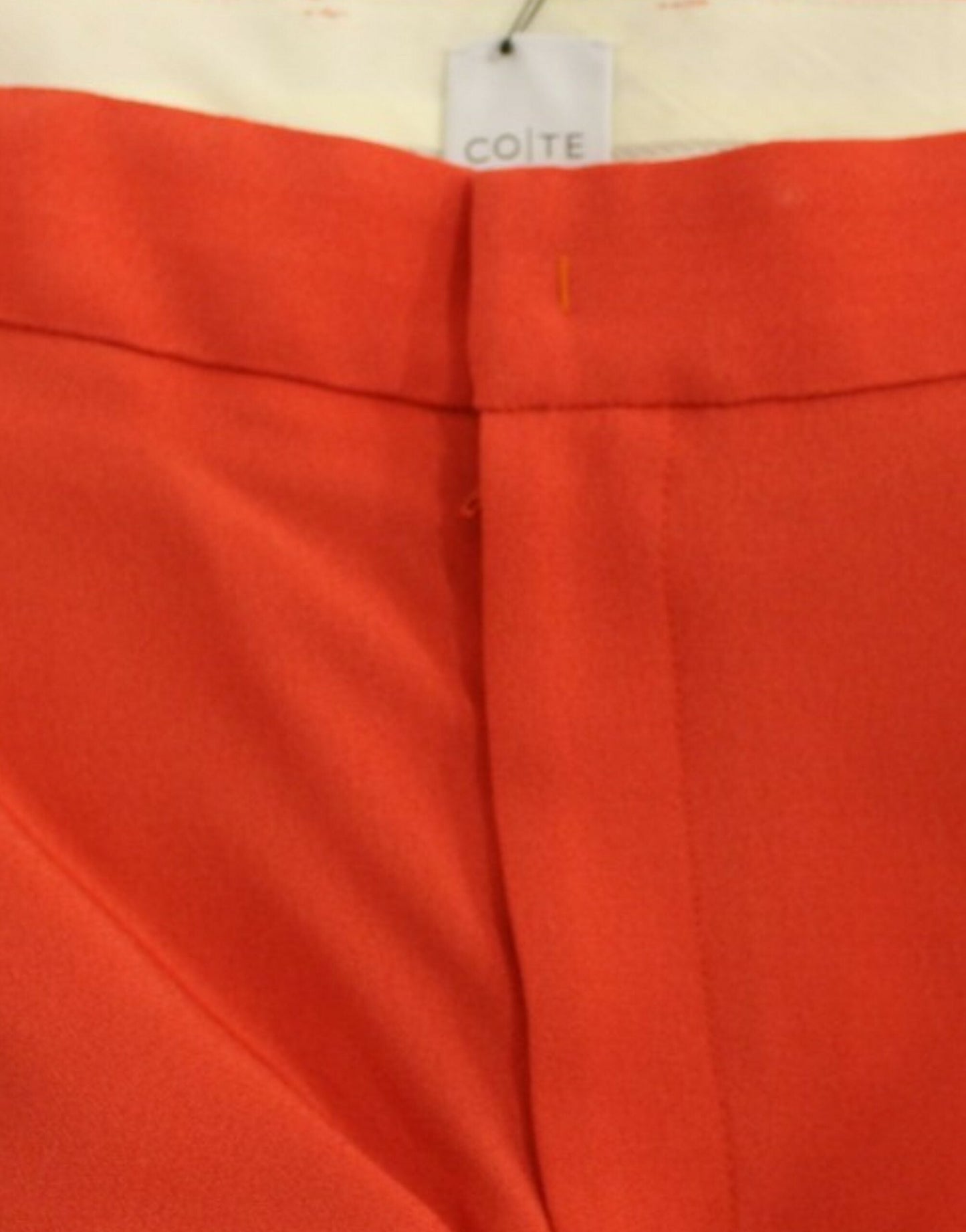CO|TE Orange boyfriend stretch Women's pants