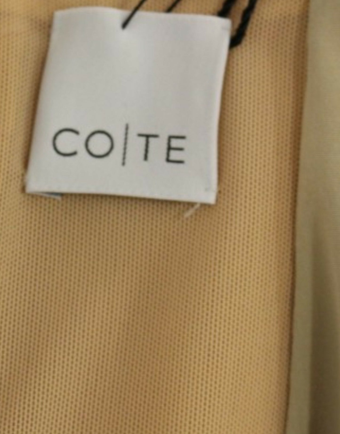 CO|TE White Lindsay shift Women's dress