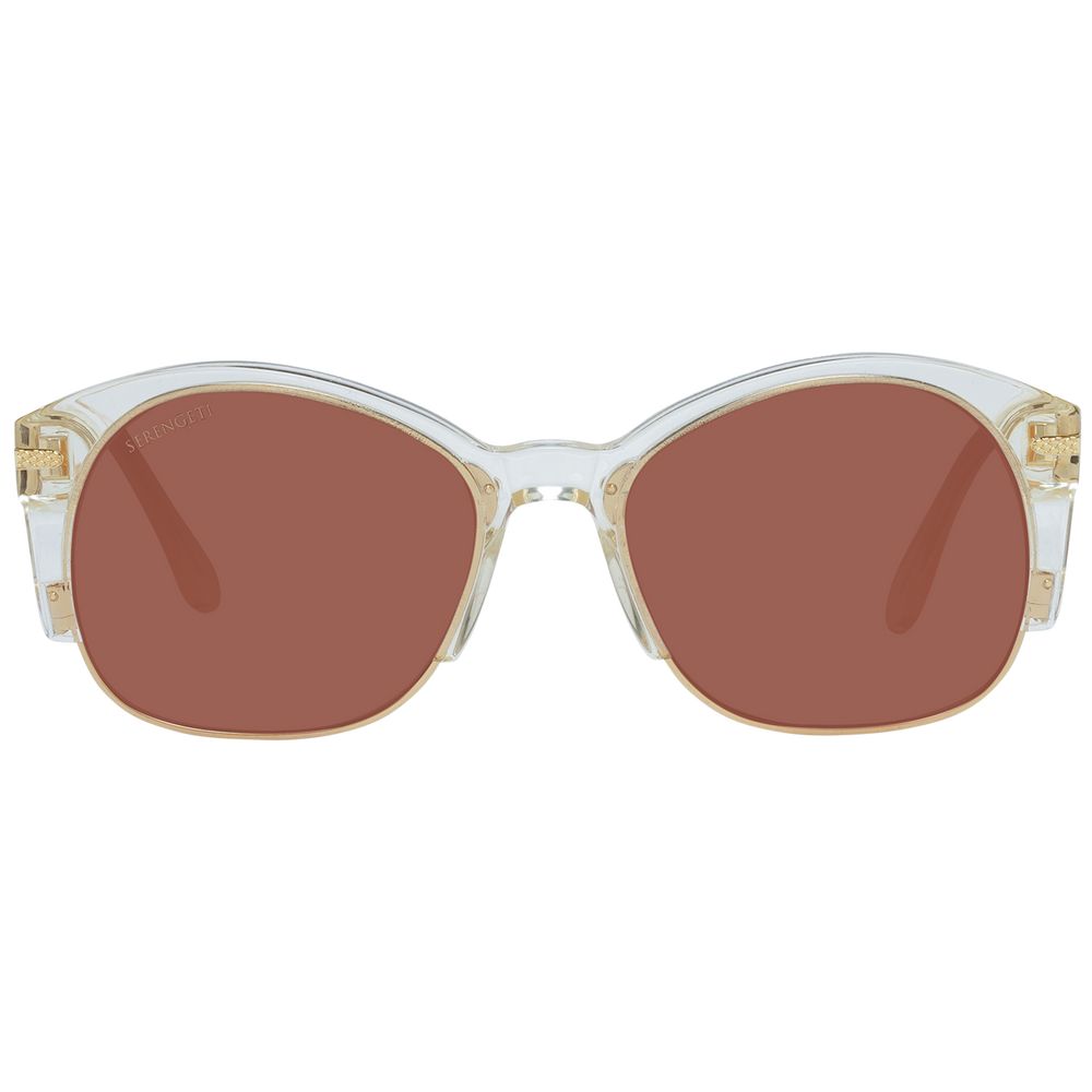 Serengeti Gold Acetate & Metal  Sunglasses