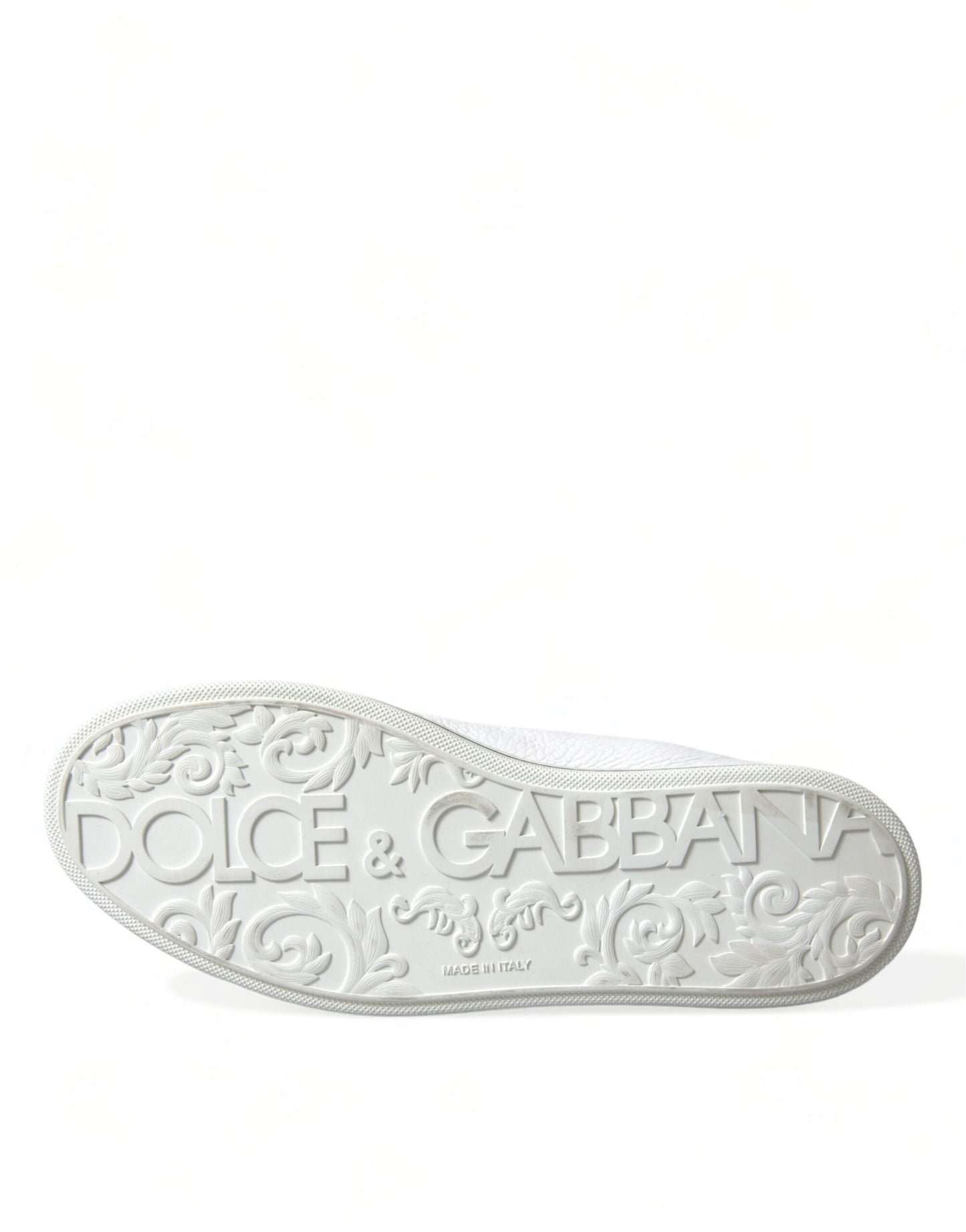 Dolce & Gabbana White Saint Tropez High Top Men Sneakers Men's Shoes
