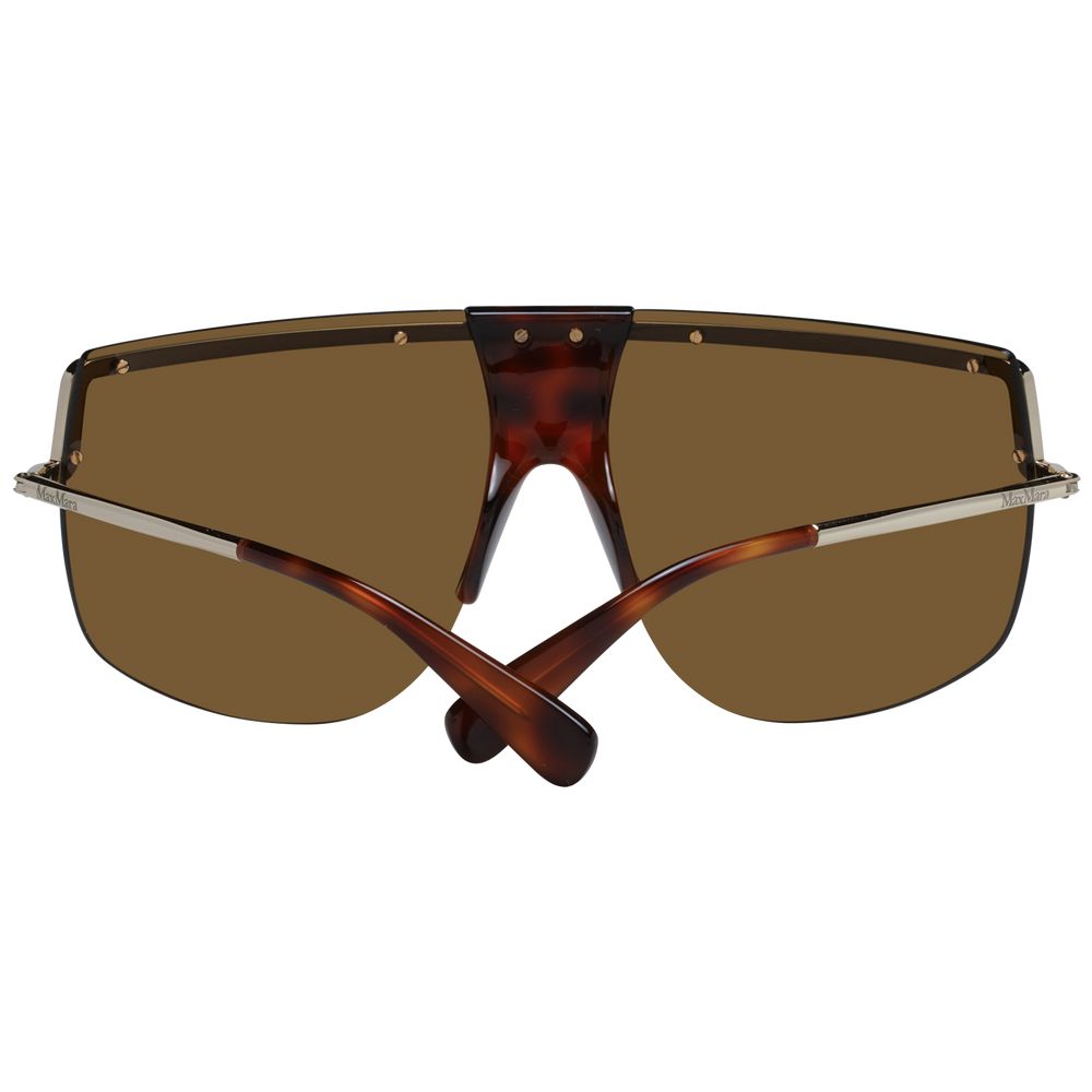 Max Mara Gold Metal Women's Sunglasses