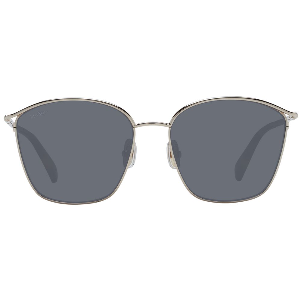 Max Mara Gold Metal Women's Sunglasses