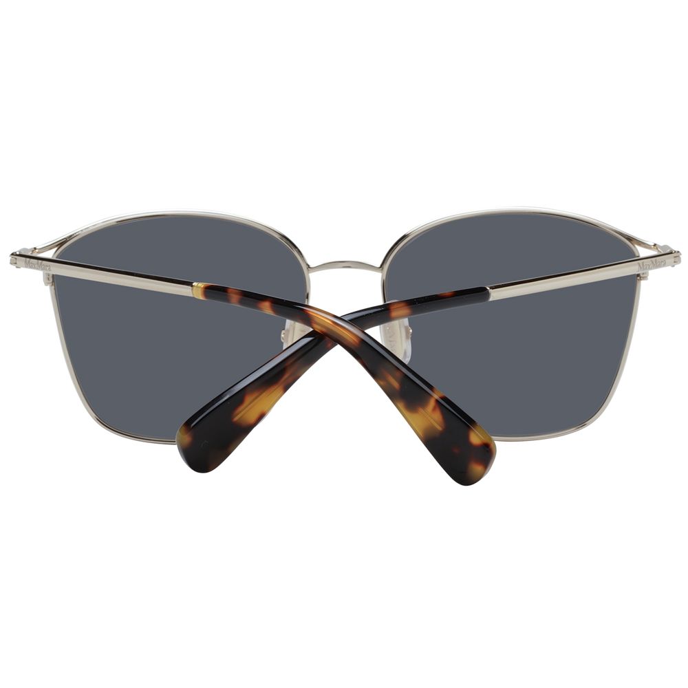 Max Mara Gold Metal Women's Sunglasses