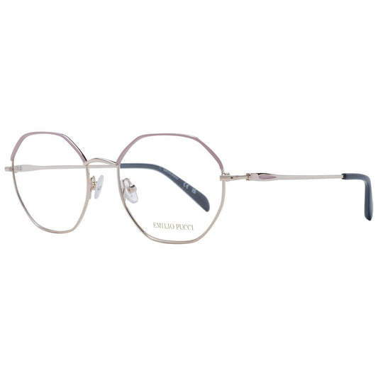 Emilio Pucci Pink Metal Glasses Women's (Frames)