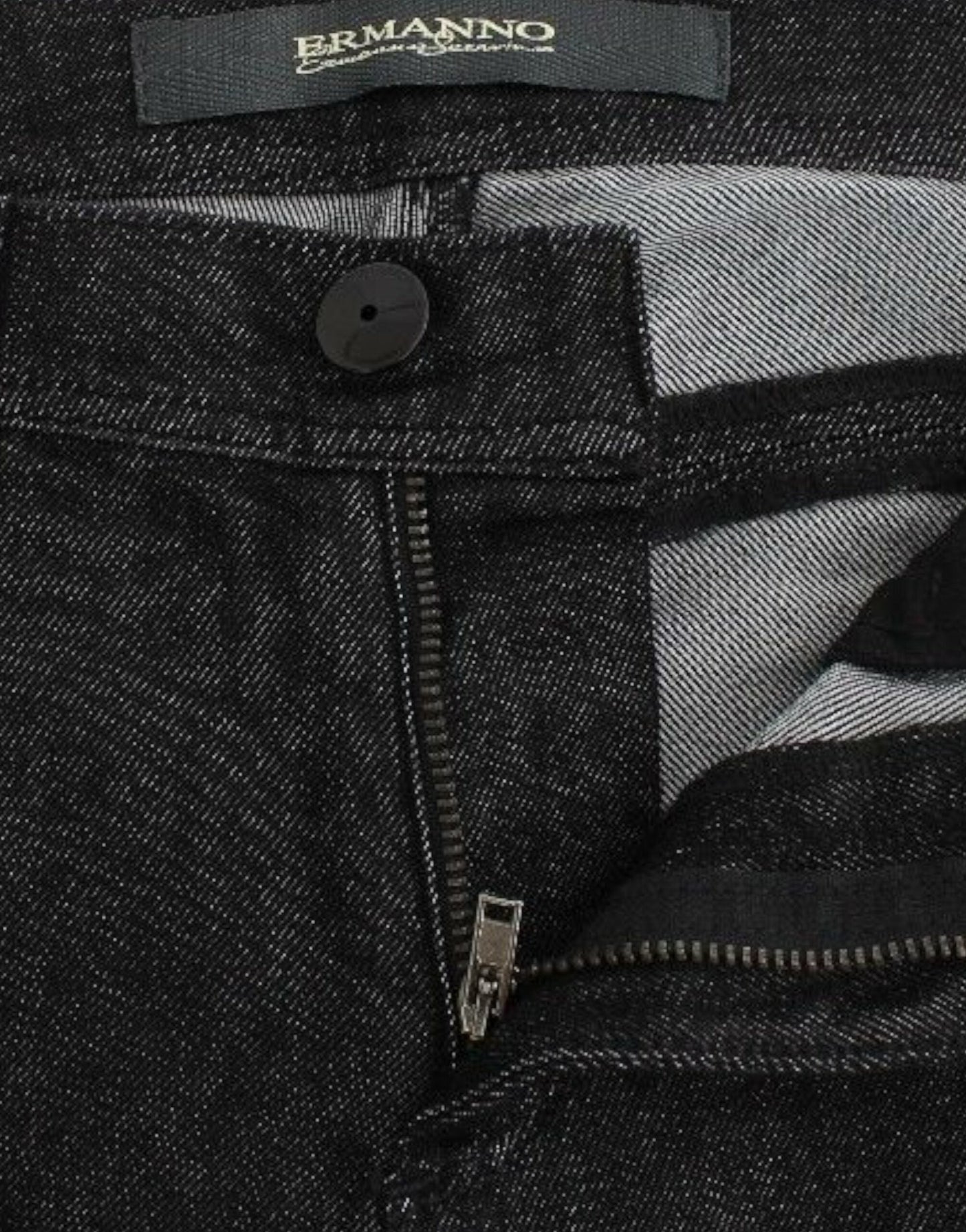 Ermanno Scervino Black Slim Jeans Denim Pants Skinny Leg Women's Stretch