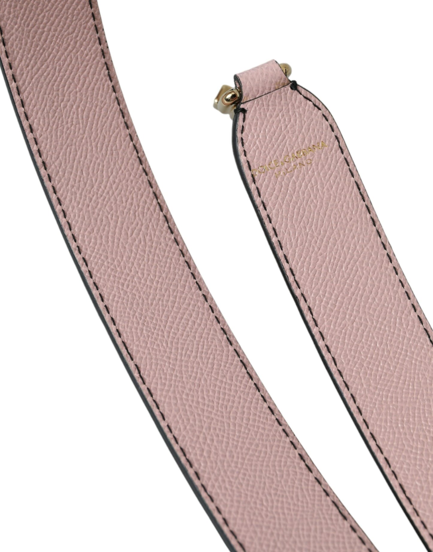 Dolce & Gabbana Pink Leather Handbag Accessory Shoulder Women's Strap