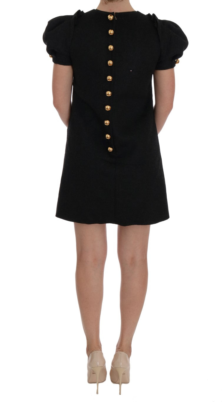 Dolce & Gabbana Gray Crystal "Dreaming of My Prince" Women's Dress