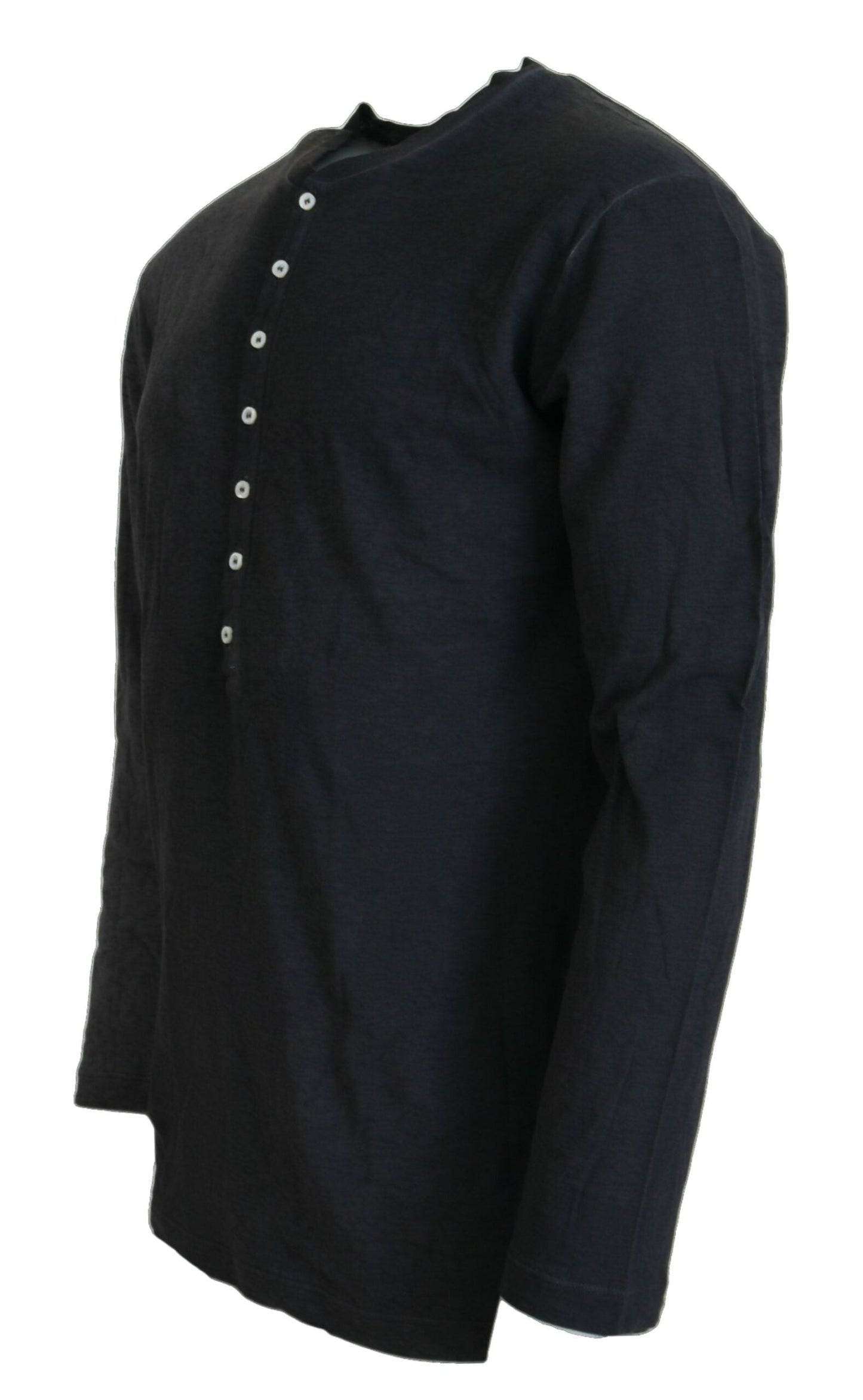 Dsquared�� Black Cotton Linen Long Sleeves Pullover Men's Sweater