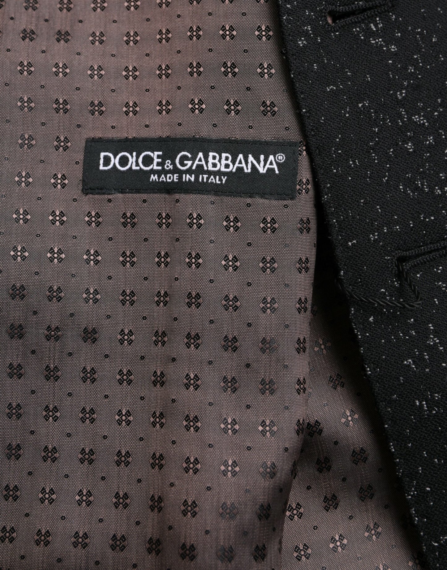 Dolce & Gabbana Black Brown Silk Waistcoat Dress Formal Men's Vest