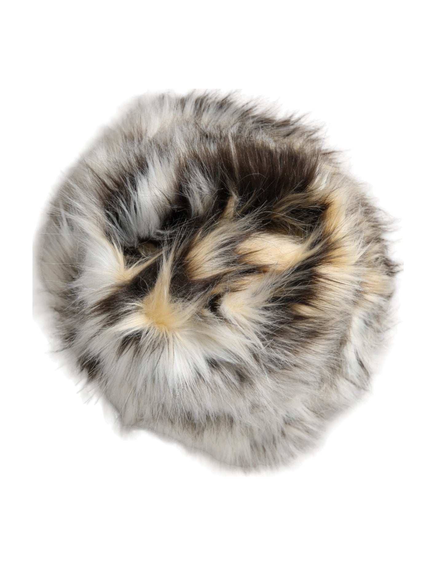 Dolce & Gabbana Multicolor Acrylic Fur Women Bucket Women's Hat