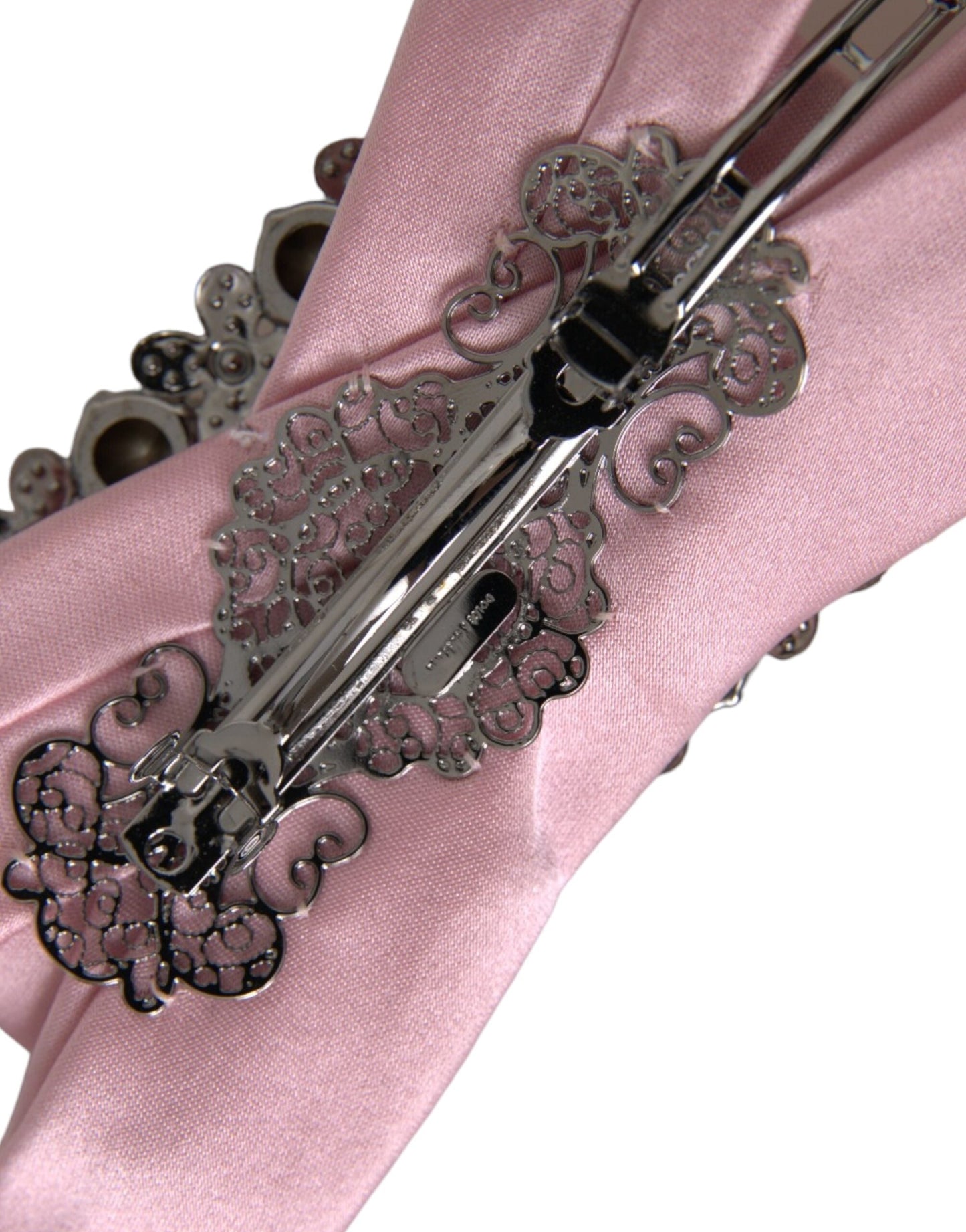 Dolce & Gabbana Women'sk Satin Crystal Jewelry Brooch Hair Women's Pin