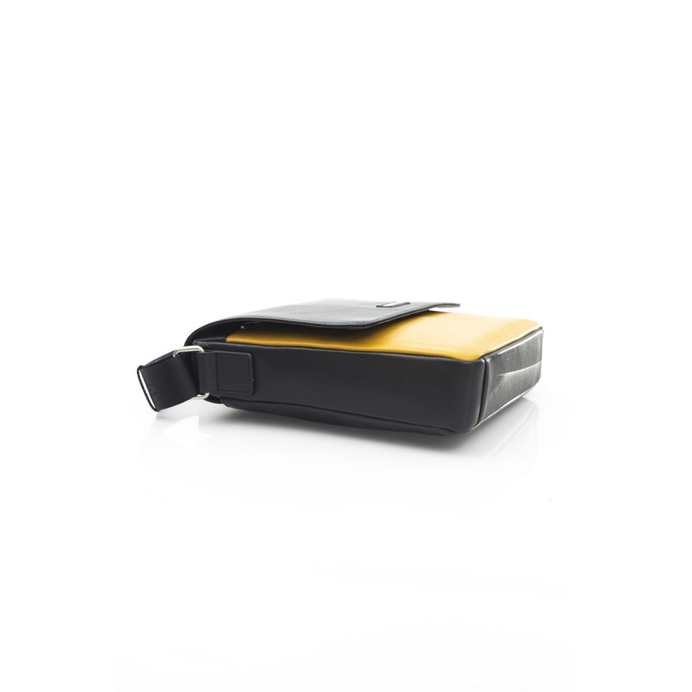 Cerruti 1881 Yellow Leather Women Men's Crossbody