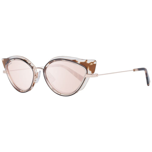 Dsquared�� Brown Metal & Plastic Women's Sunglasses