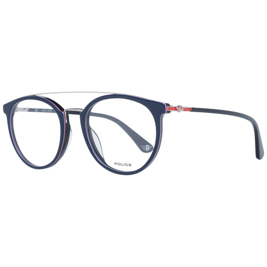 Police Blue Metal & Plastic Glasses Men's (Frames)