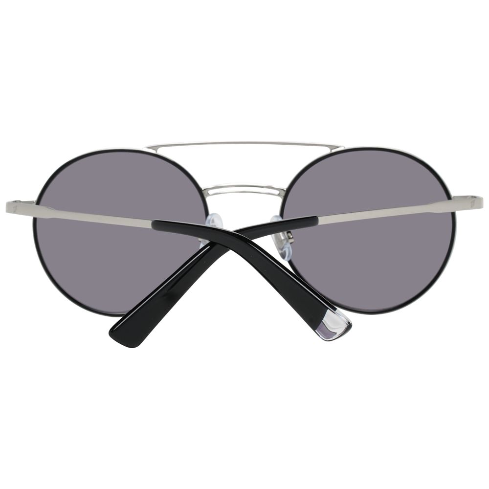 Web Silver Metal Women's Sunglasses